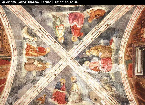 MASOLINO da Panicale The Evangelists and The Doctors of Church sg